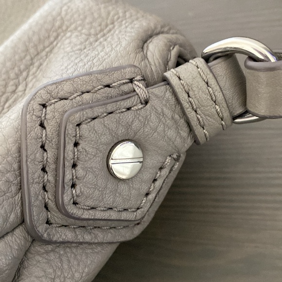 Marc Jacobs Natasha Bag New York Mini Crossbody Cement Gray - Picture 6 of 12
